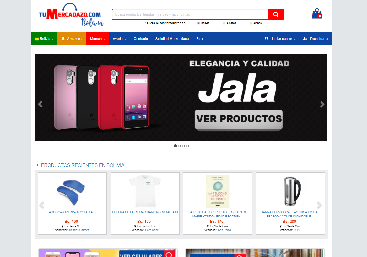 TuMercadazo comprar online en bolivia